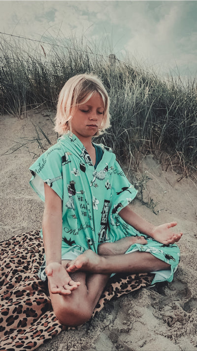 KIDS PONCHO HAWAII